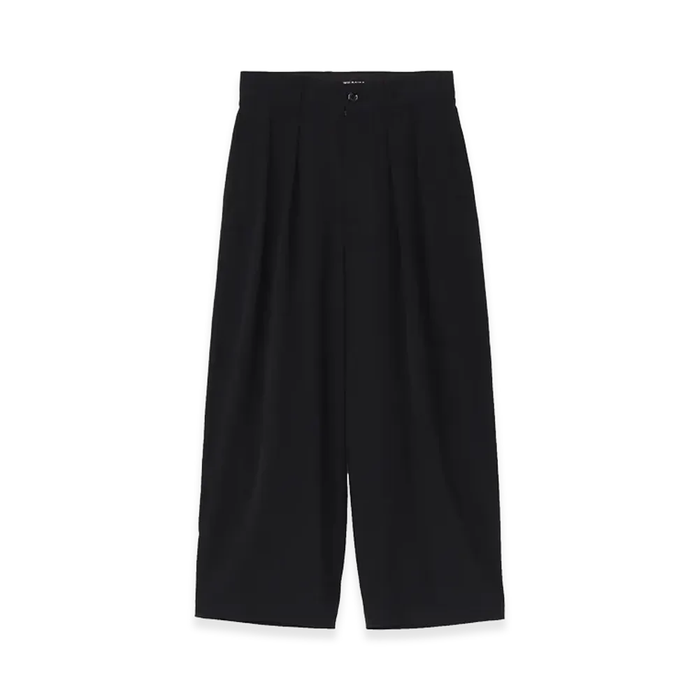 WILDSIDE YOHJI YAMAMOTO x MINEDENIM N.E.Wide Gabardine Pants "Black"