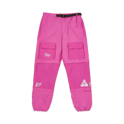 PALACE RAPHA EF EDUCATION FIRST TECH ZIP-OFF TROUSERS "Pink"