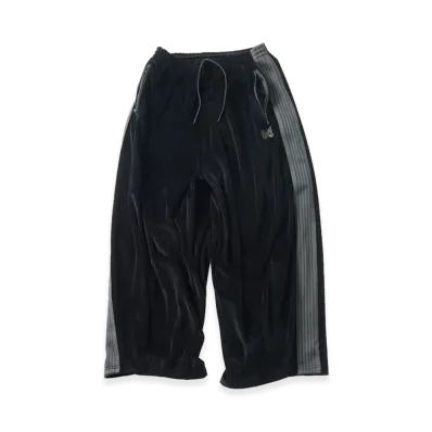NEEDLES x FREAK'S STORE H.D.Track Pant Velour "Black"