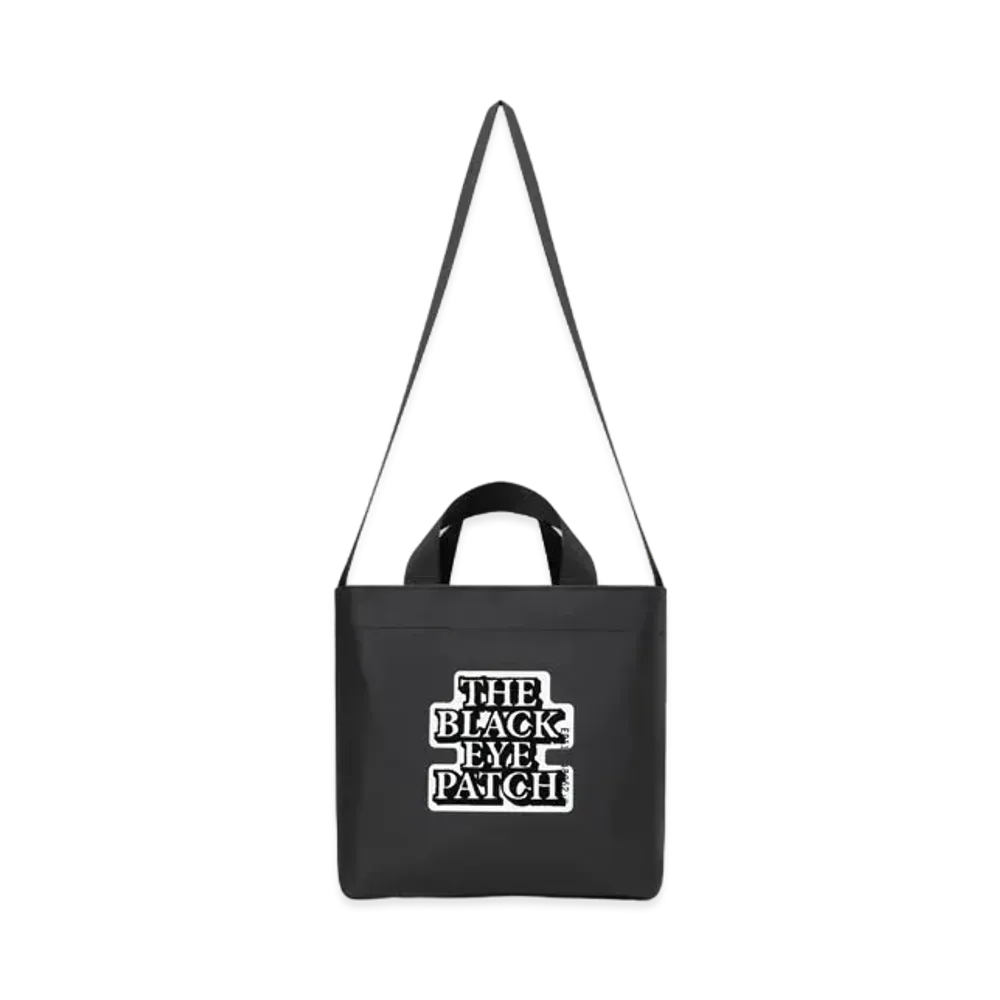 Black Eye Patch OG Label PVC Shoulder Bag "Black"