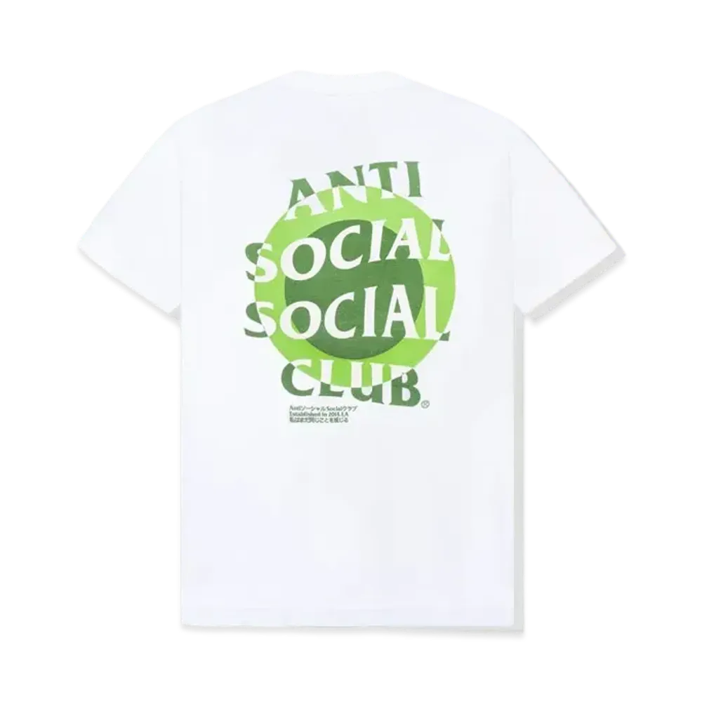 ANTI SOCIAL SOCIAL CLUB FA22 Impatient White Tee "White"