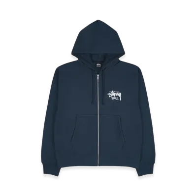 Stussy Stock Seoul Zip Hood "Navy"