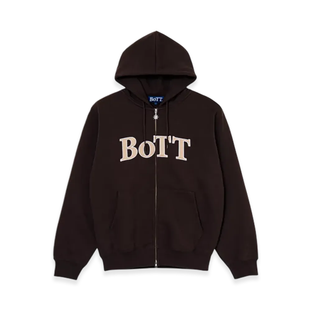 BoTT OG Logo Zip Hoodie "Brown"
