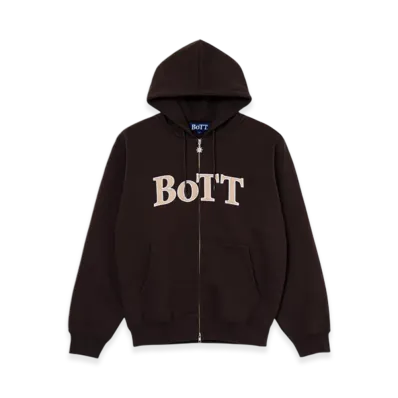 BoTT OG Logo Zip Hoodie "Brown"