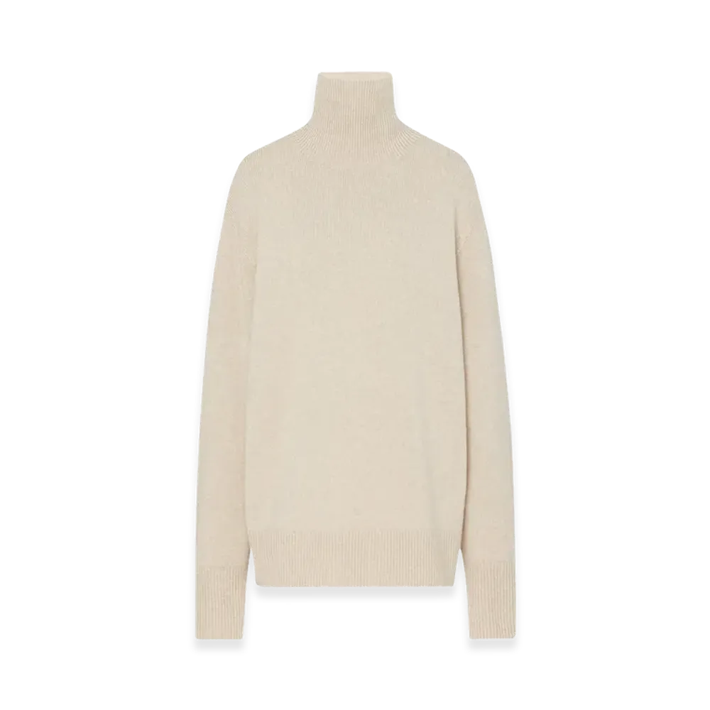 The Row Women's Stepny Turtleneck "Sand"