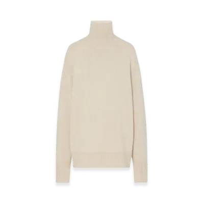 The Row Women's Stepny Turtleneck "Sand"