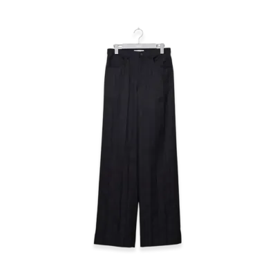 MASU Pleated Pants "Black"