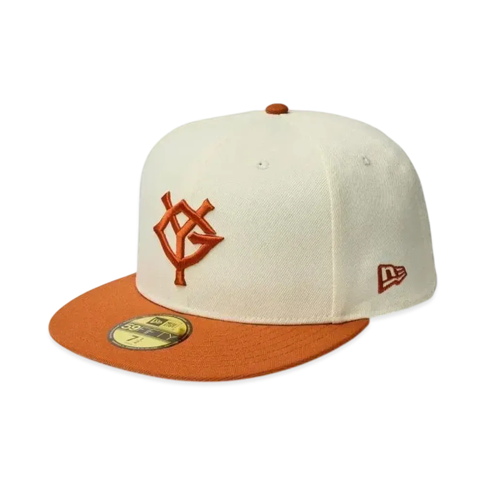 NEW ERA 59Fifty Yomiuri Giants "Chrome White/Orange"