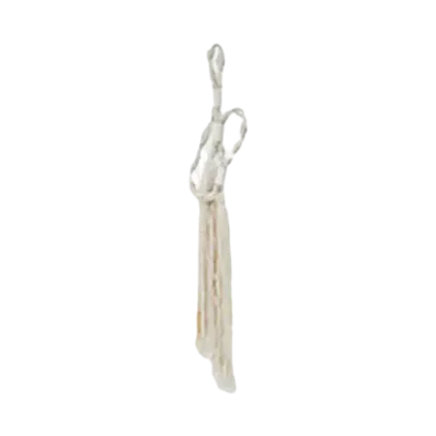 5450 THE PRODUCTS MACRAME FLOWER VASE "WHITE(B)"