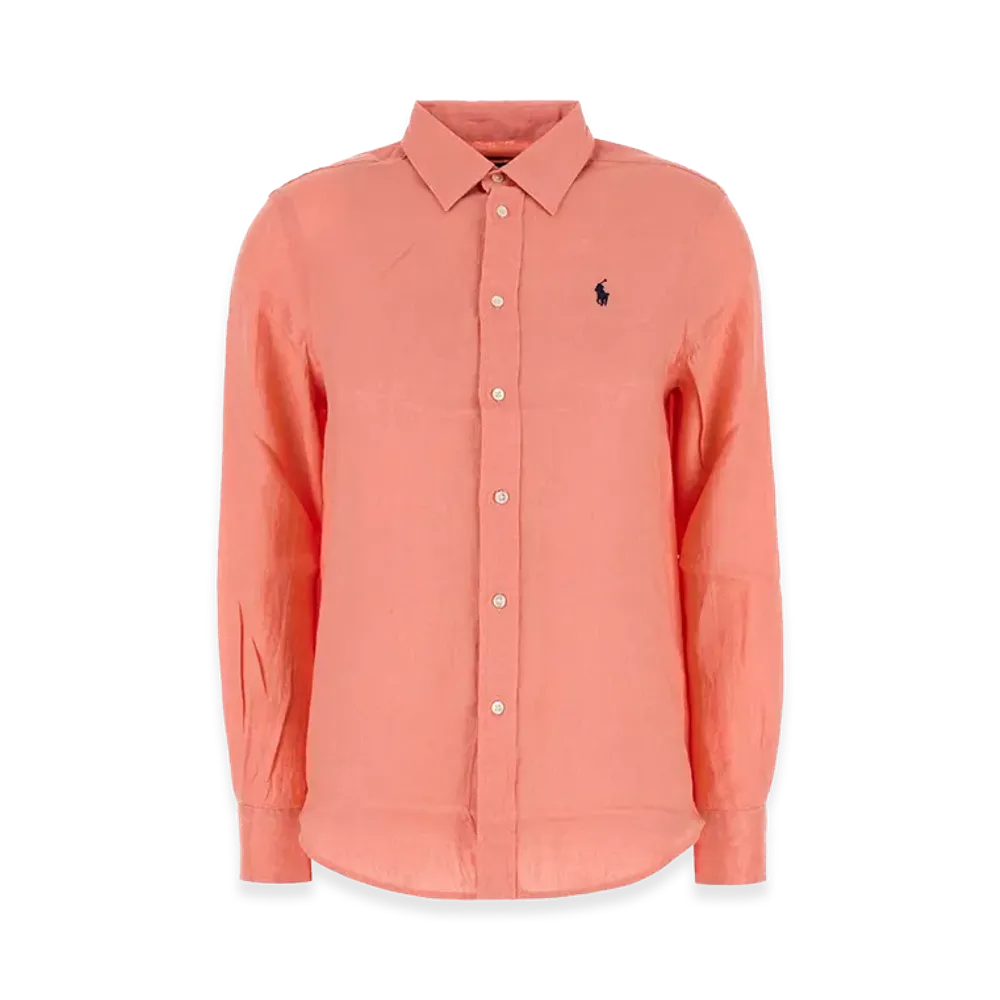 Polo Ralph Lauren Women's Linen Shirt "Pink"