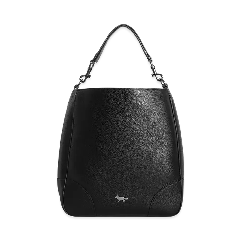 Maison Kitsune Boogie Hobo Bag "Black"