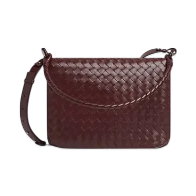 Bottega Veneta Swing Messenger "Madder Brown"