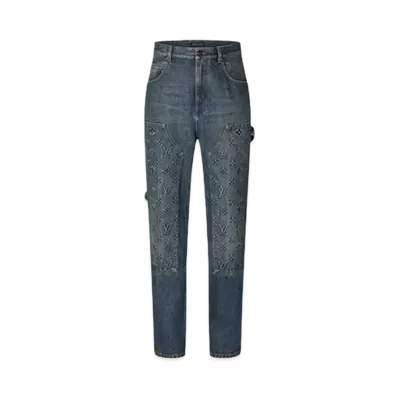 Louis Vuitton Workwear Denim Carpenter Pants "Indigo"