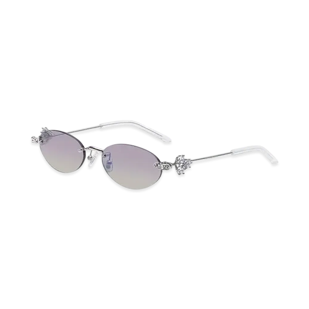 Gentle Monster Orora 02VYG "Silver/VioletGradation"
