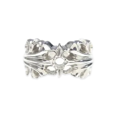 Chrome Hearts PLAT K&T Platina Ring "Silver"