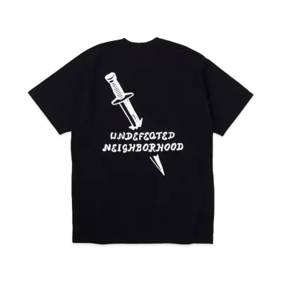 NEIGHBORHOOD UNDEFEATED NHUF-4 / C-TEE . SS "Black"