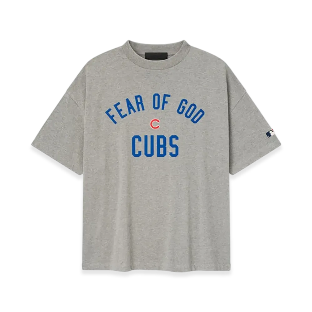 FEAR OF GOD Cubs 90s Tee "Concrete Heather"
