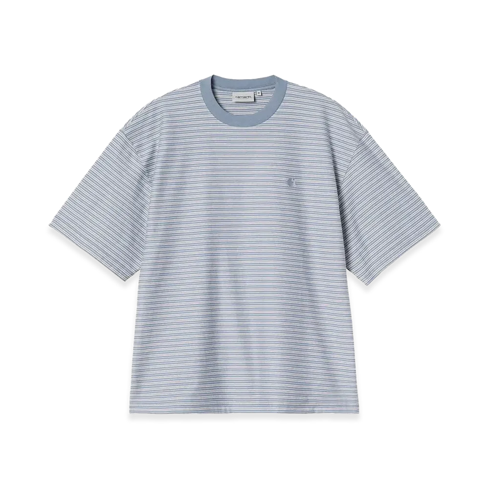 Carhartt WIP S/S Dupree T-Shirt "Dupree Stripe/Shady Blue"
