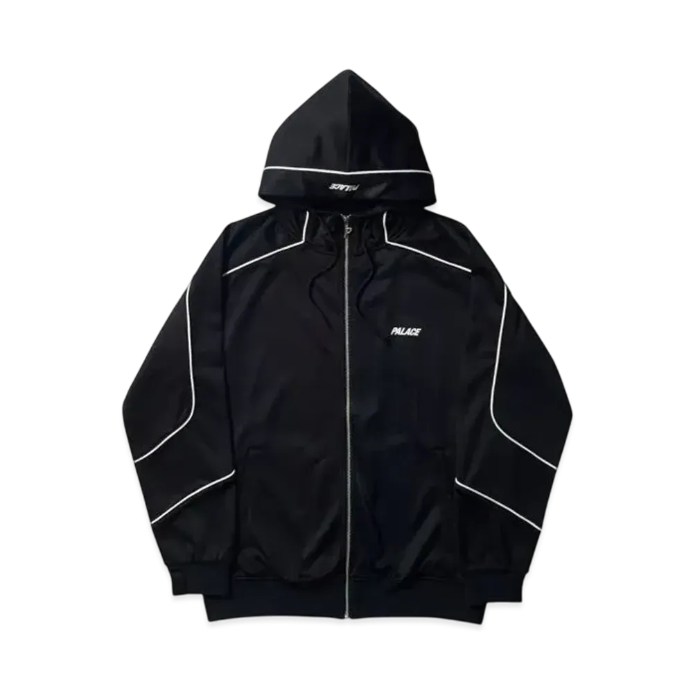 PALACE Pipeline Hooded Track Jacket "Black"