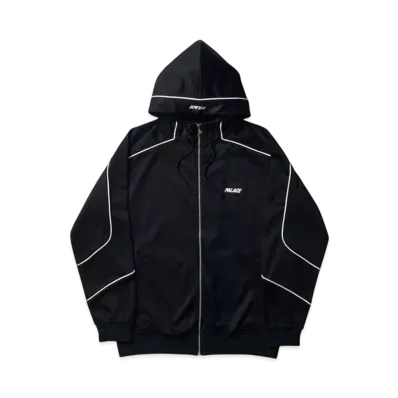 PALACE Pipeline Hooded Track Jacket "Black"