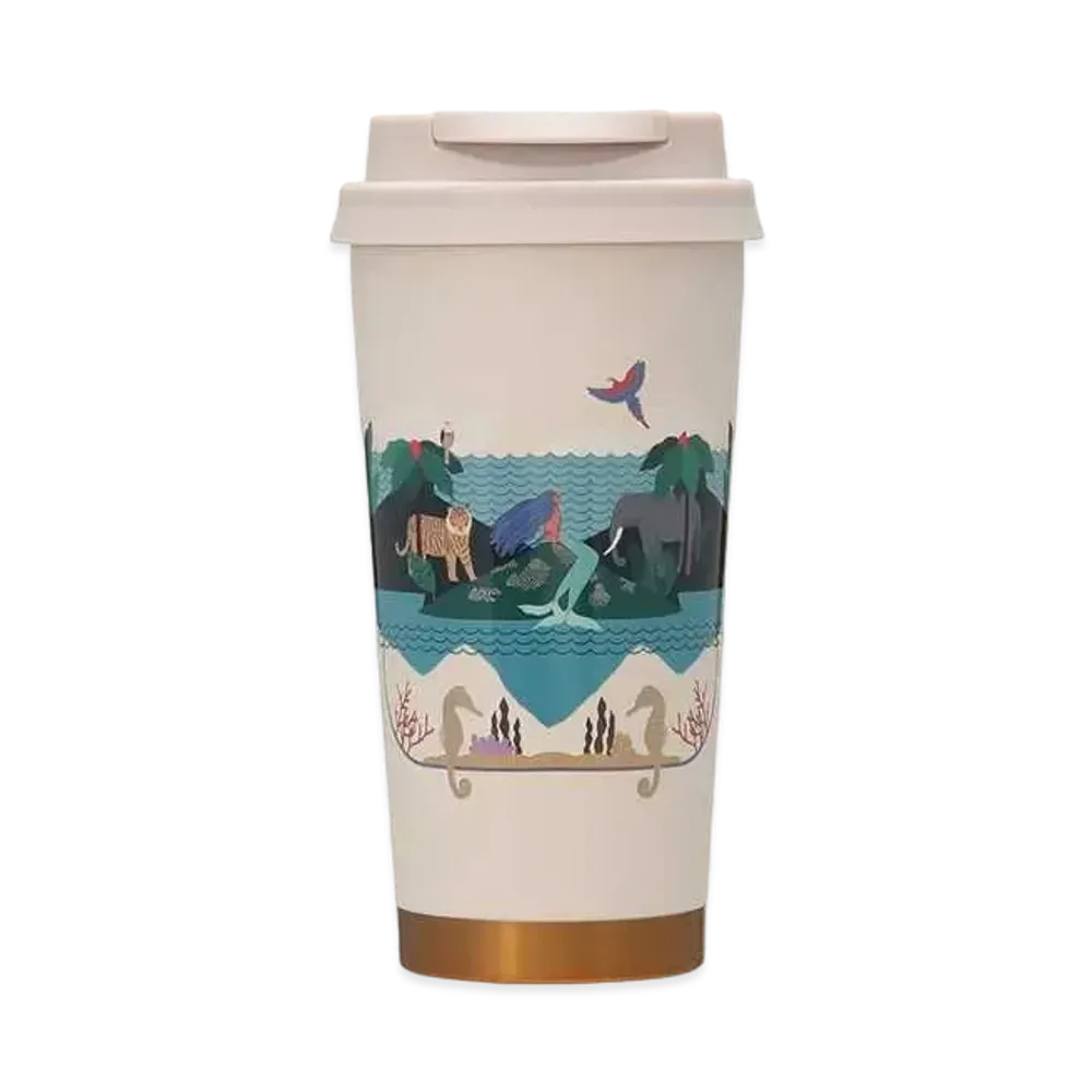 STARBUCKS Starbucks Anniversary 2024 Stainless Steel TOGO Tumbler 473ml "White"