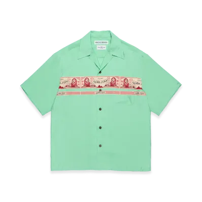 WACKO MARIA x The Phoenician Scheme Hawaiian Shirt "Mint"