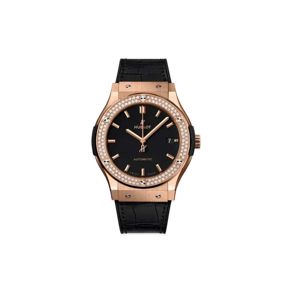 HUBLOT Classic Fusion King Gold Diamonds 42mm