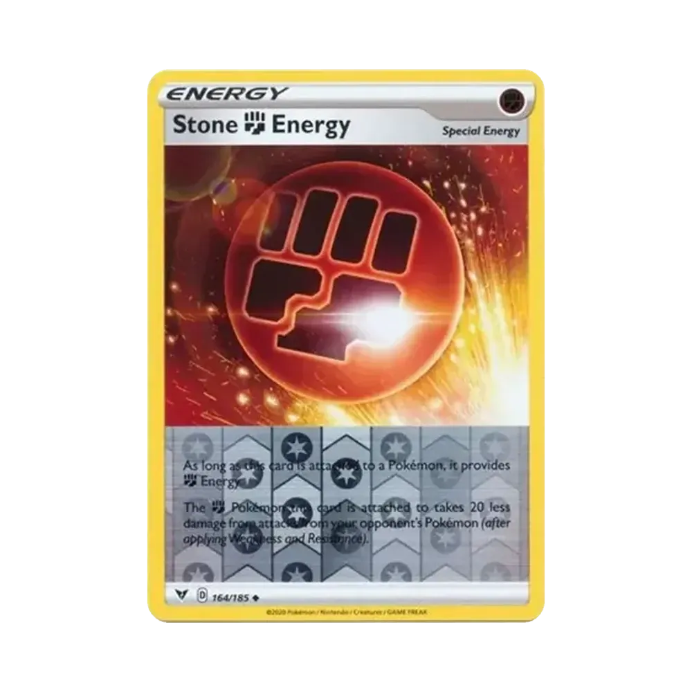 ストーン闘エネルギー U :リバースホロ [164/185]【英語版】(ソード&シールド「ビビットボルテージ」)