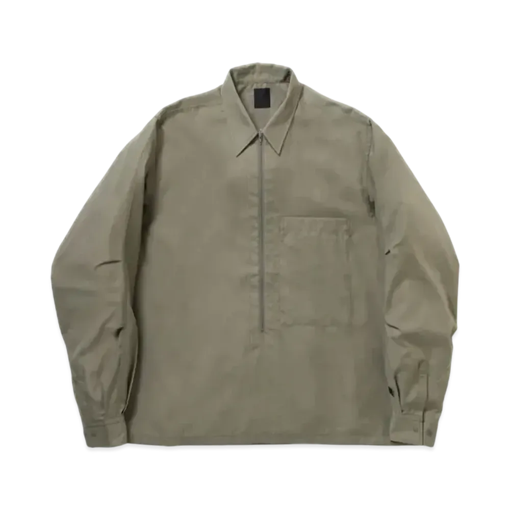 DAIWA PIER39 Tech Half Zip Shirt L/S "Wolf Gray"