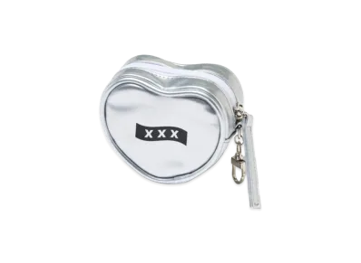 GOD SELECTION XXX Women's Heart Pouch GXL-S26-GD-01 "Silver"