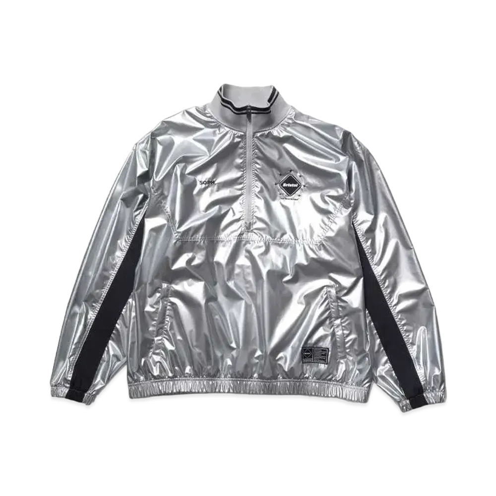 F.C.Real Bristol Practice Half Zip Jacket "Silver"
