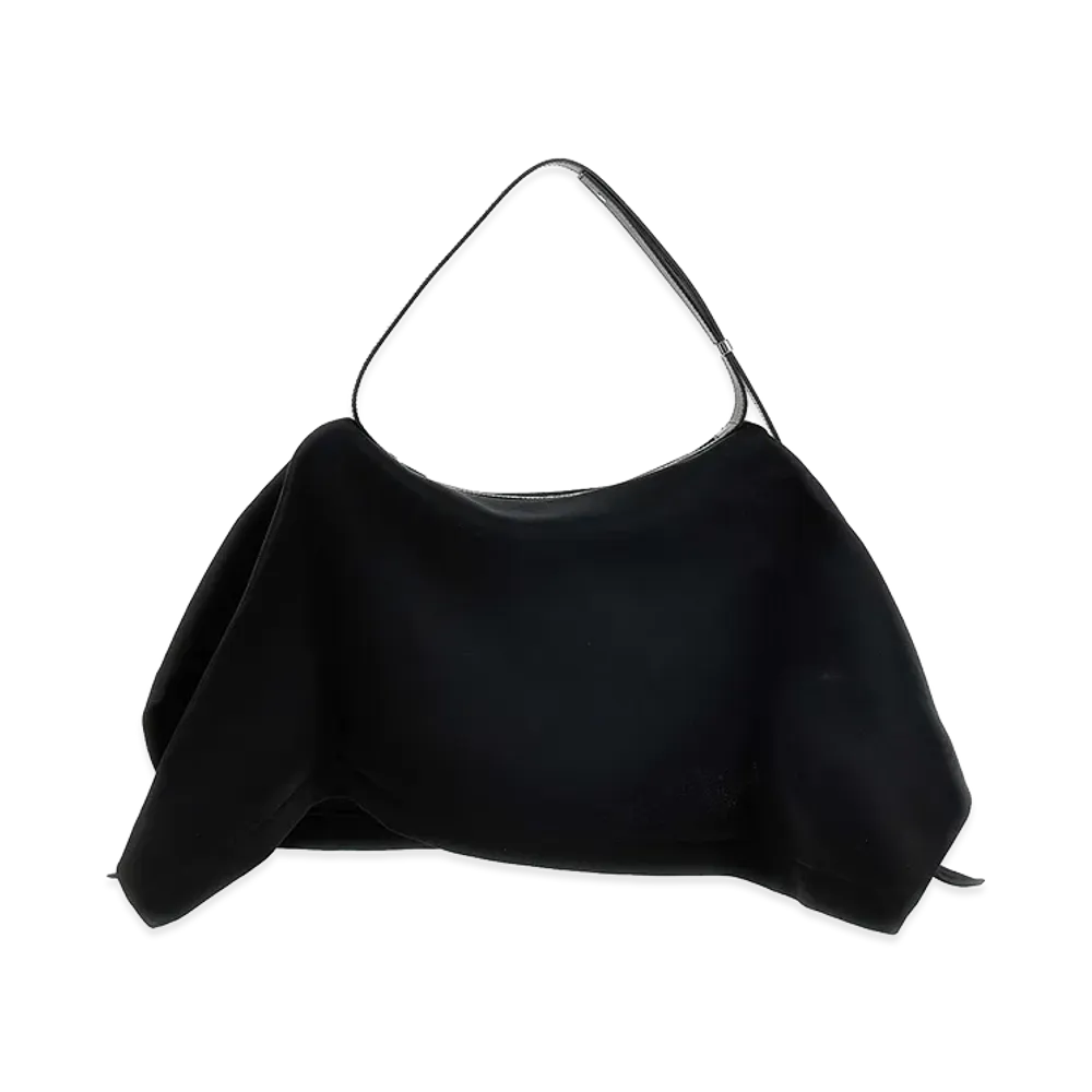 ISSEY MIYAKE Womens Enveloping Square Handbag "Black"