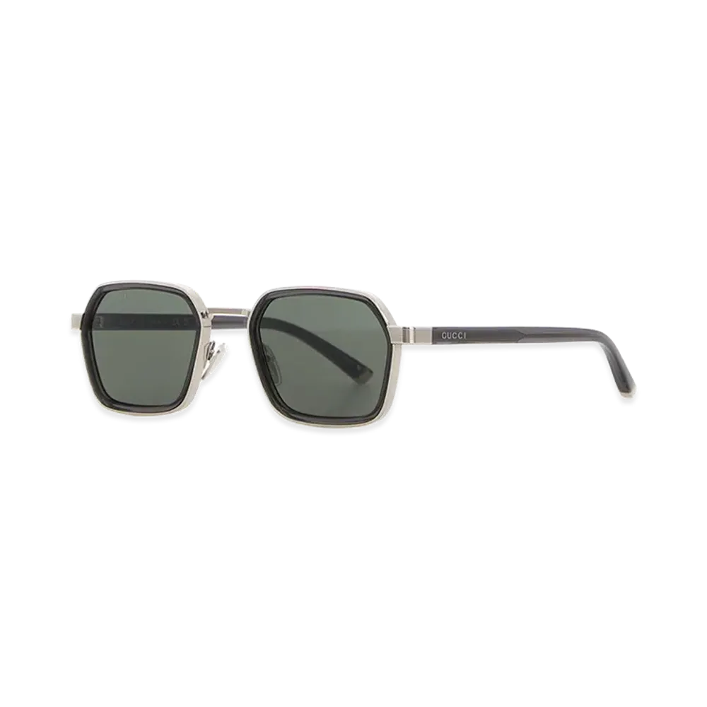 GUCCI Women's Metal Sunglasses "Silver"