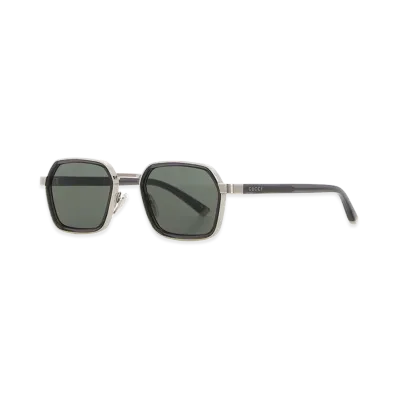 GUCCI Women's Metal Sunglasses "Silver"