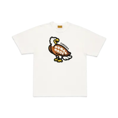 HUMAN MADE Stores Exclusive Animal Graphic T-Shirt Fukuoka / Hawk "White"