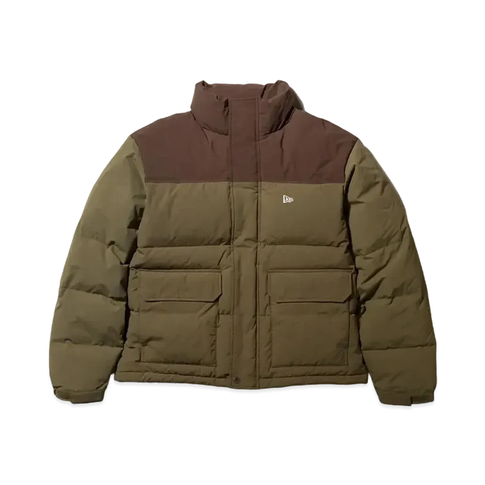 NEW ERA Down Jacket Ripstop "Olive"
