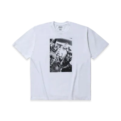 NEIGHBORHOOD x Charles Peterson Tee SS-5 "White"