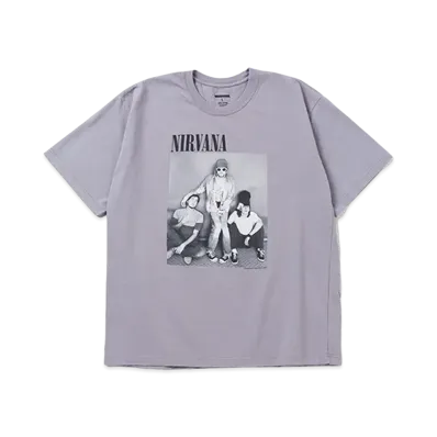 NEIGHBORHOOD x NIRVANA x Jesse Frohman . Tee SS "Gray"
