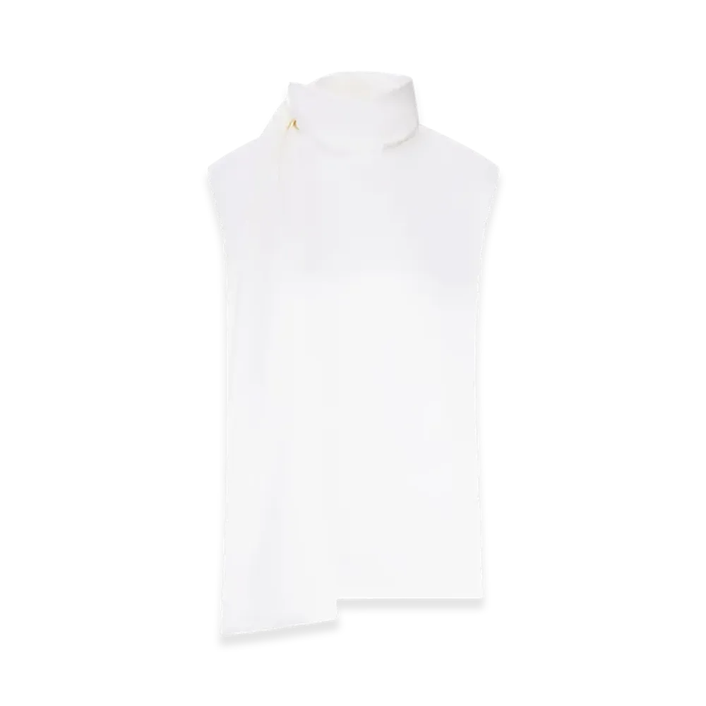 Bottega Veneta Women's Silk Top "White"