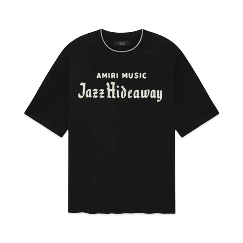 AMIRI Jazz Hideaway Oversized Tee "Black"