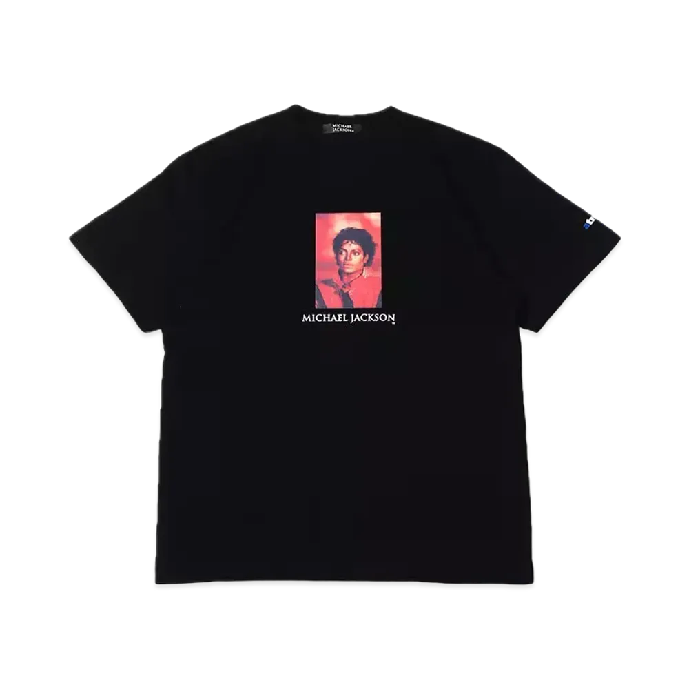 atmos x Michael Jackson Face Tee "Black"