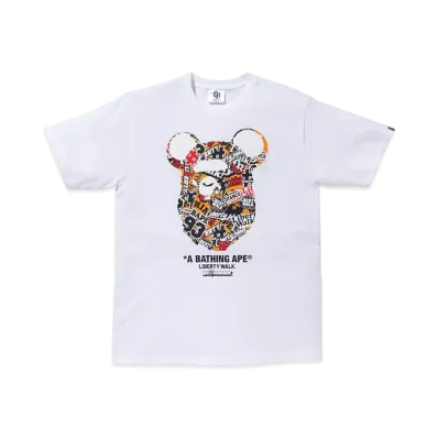 A BATHING APE x Lbwk x Medicom Toy Be R Tee "White"