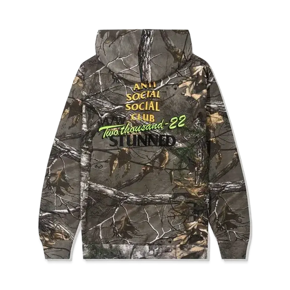 ANTI SOCIAL SOCIAL CLUB FA22 Stunned Real Tree Camo Hoodie "Real Tree Camo"