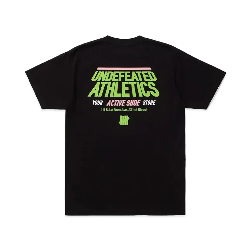 UNDEFEATED SHOE STORE S/S TEE - 80324 "Black"