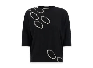 DRIES VAN NOTEN Women's 'Tuan' Sweater "Black"