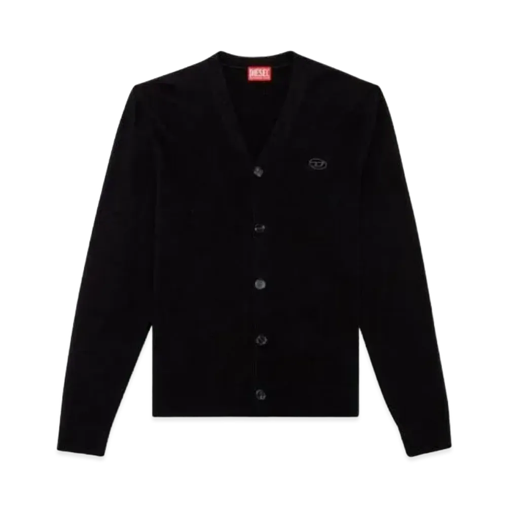 Diesel K-Zannis Knit Cardigan "Black"