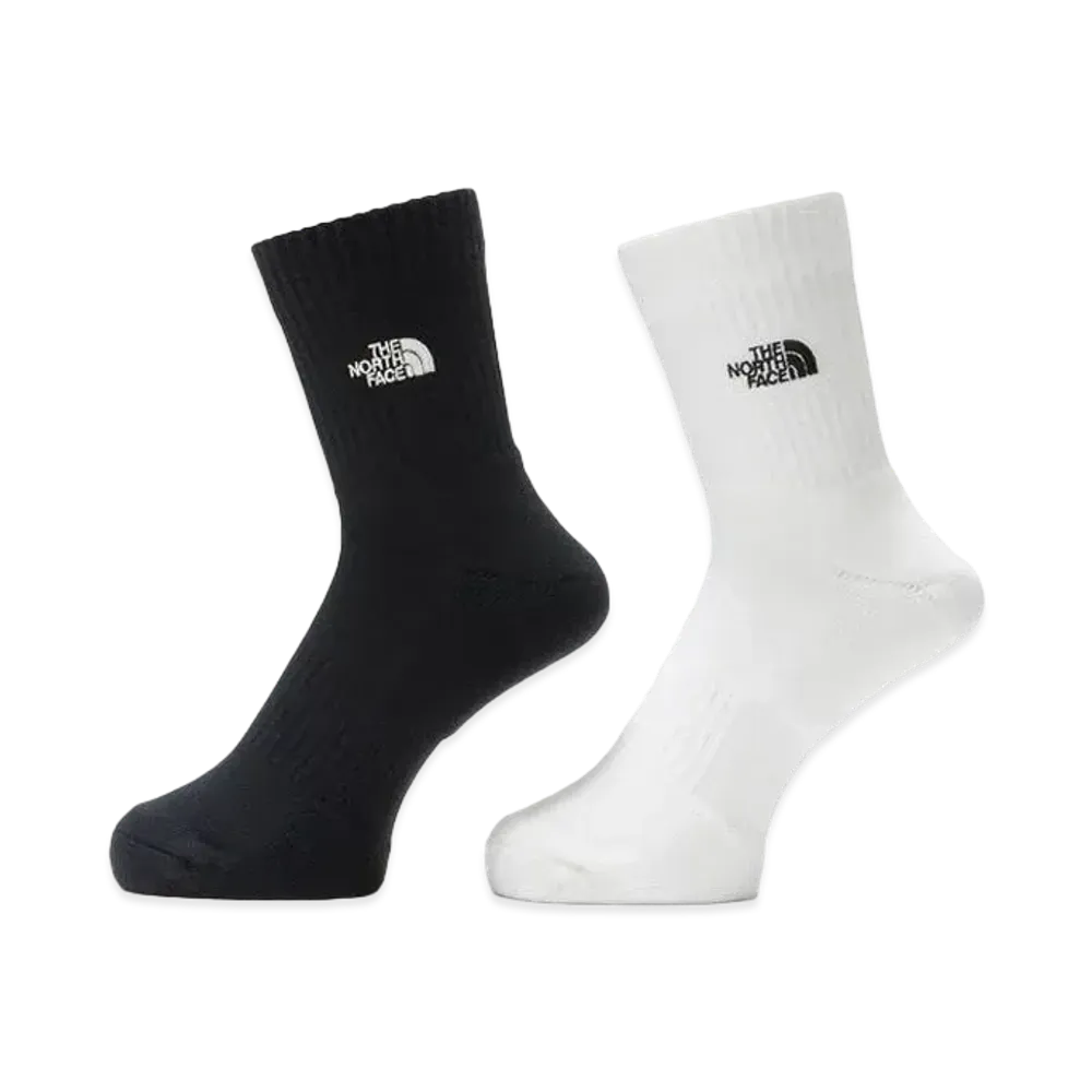 The North Face TNF Logo 2P Crew "TNF BlackxTNF White"