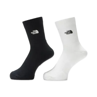 The North Face TNF Logo 2P Crew "TNF BlackxTNF White"