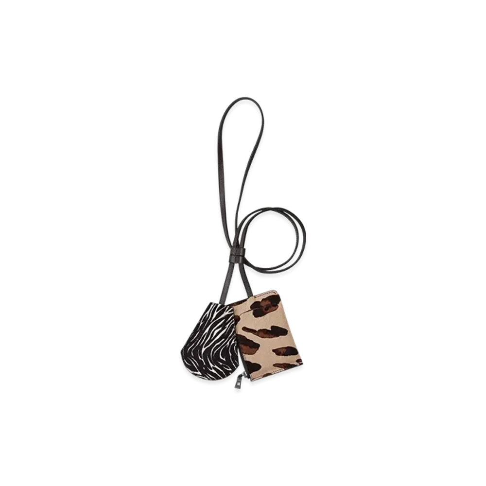 NICENESS Spooky Hair Calf Leather NN Double Case "Brown"