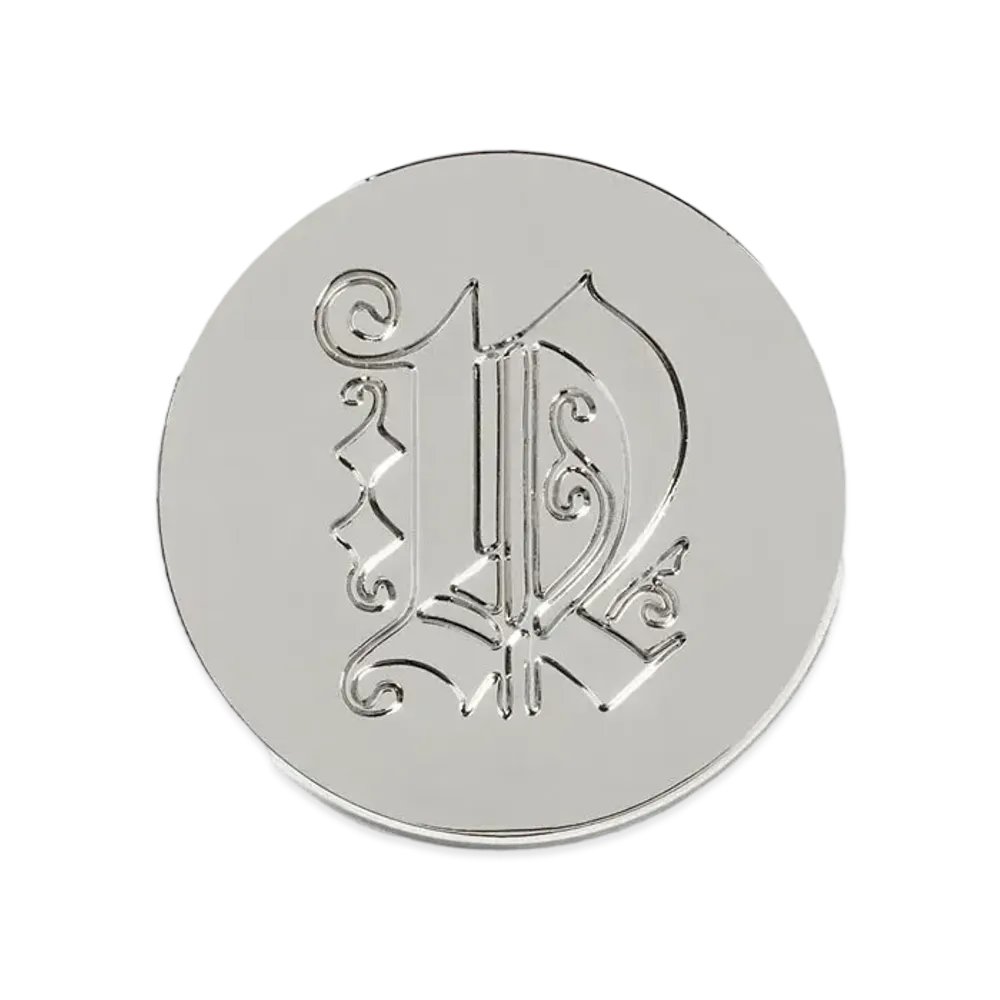 thisisneverthat Fortuna N-Logo Pin "Silver"